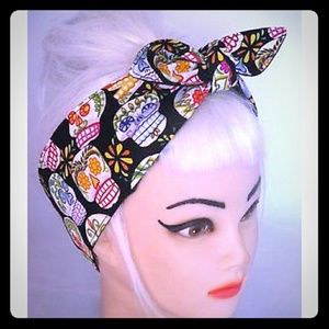 Rockabilly head band